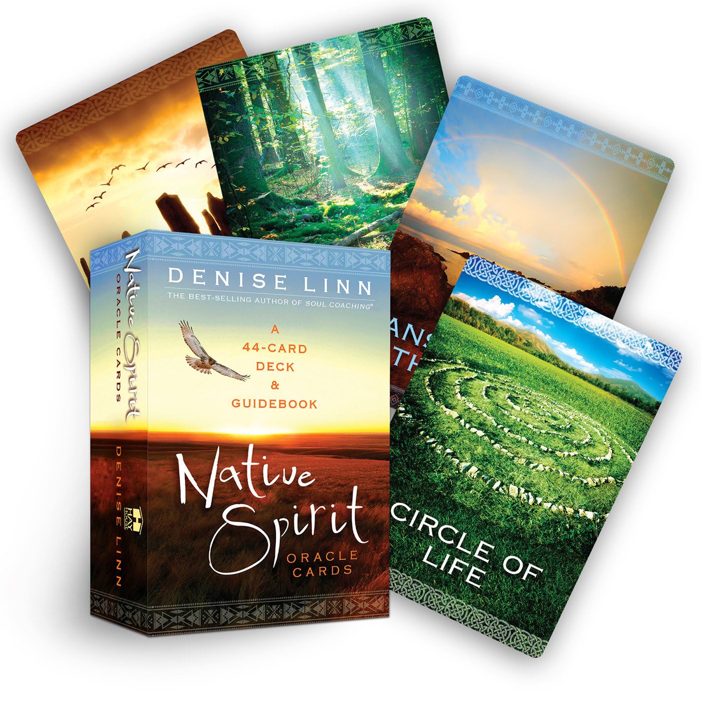 Native Spirit Oracle Cards: A 44-Card Deck and Guidebook by Denise Linn (Author)
