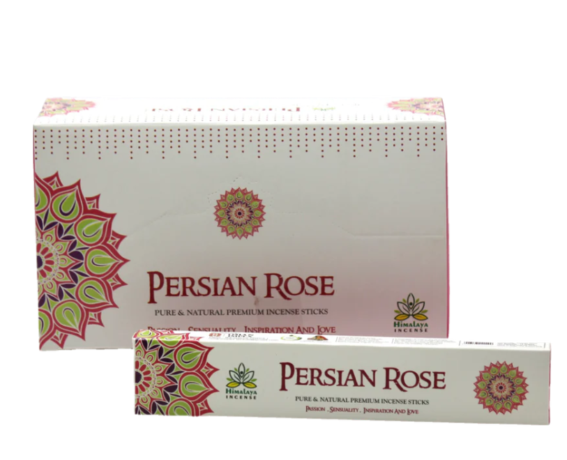 Himalaya Persian Rose Incense 10" Sticks 10 per Package