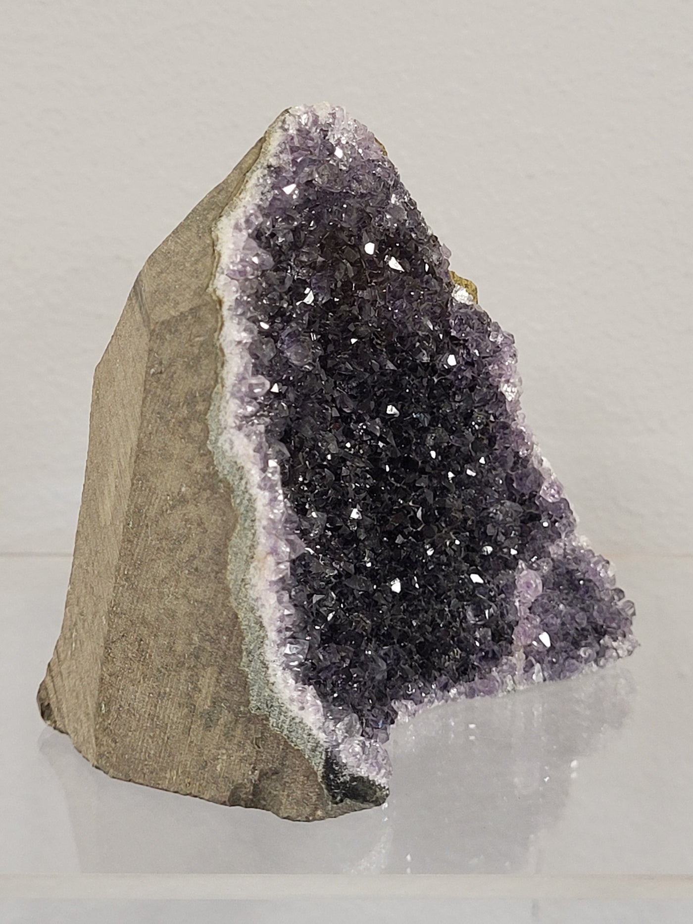 3"x 3" Black Amethyst Geode