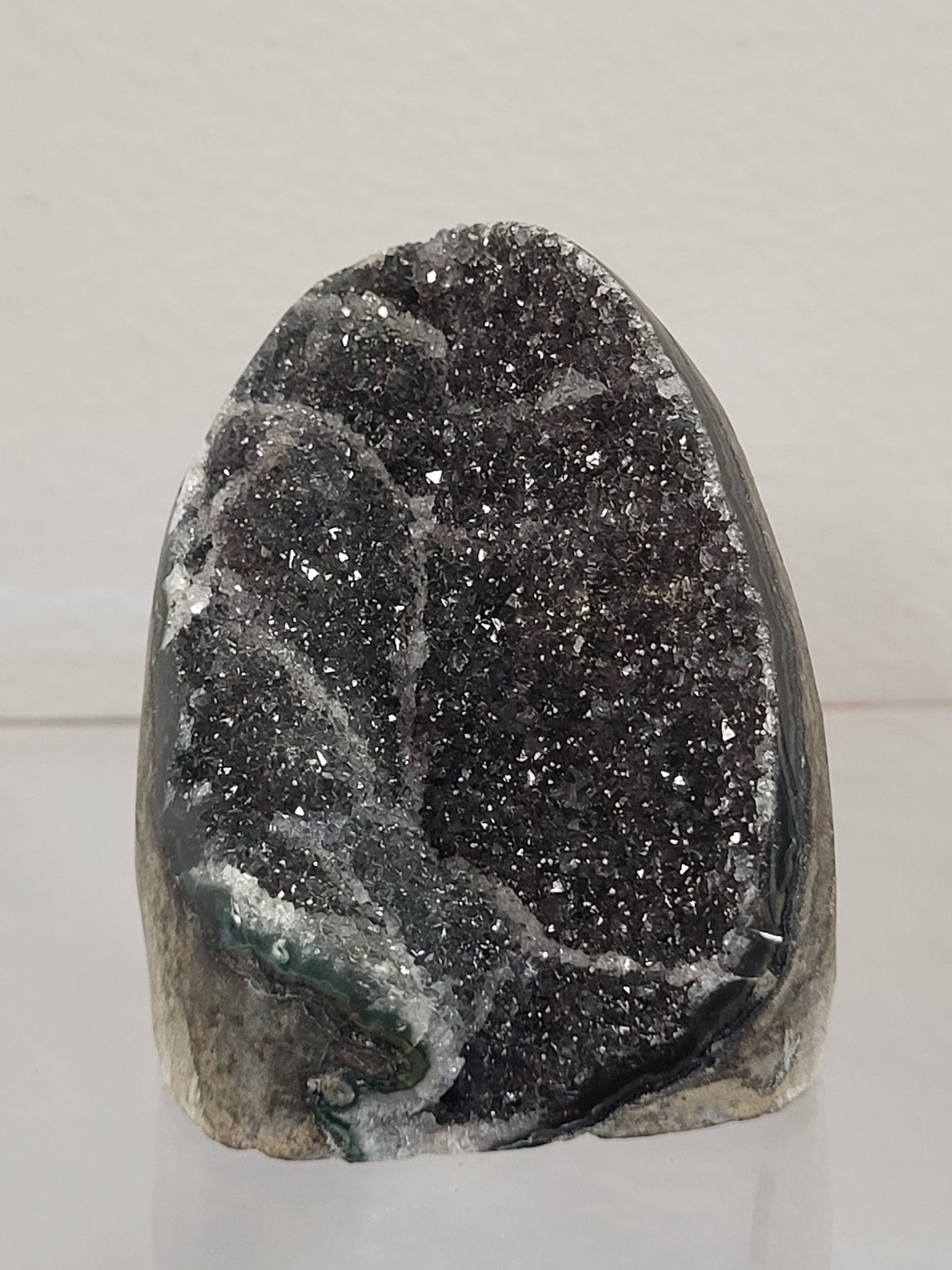 2.15" Black Amethyst Geode