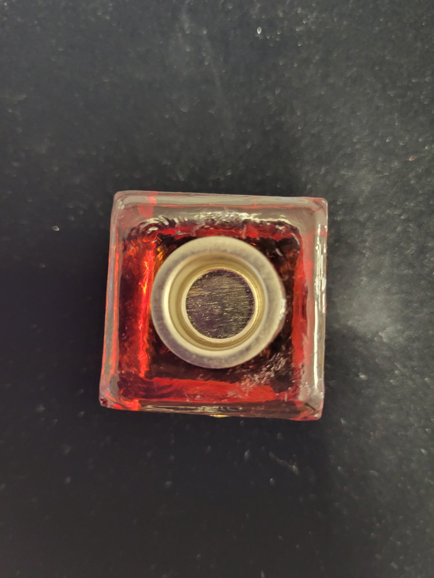 Sacral Chakra Mini Candle Holder -Glass