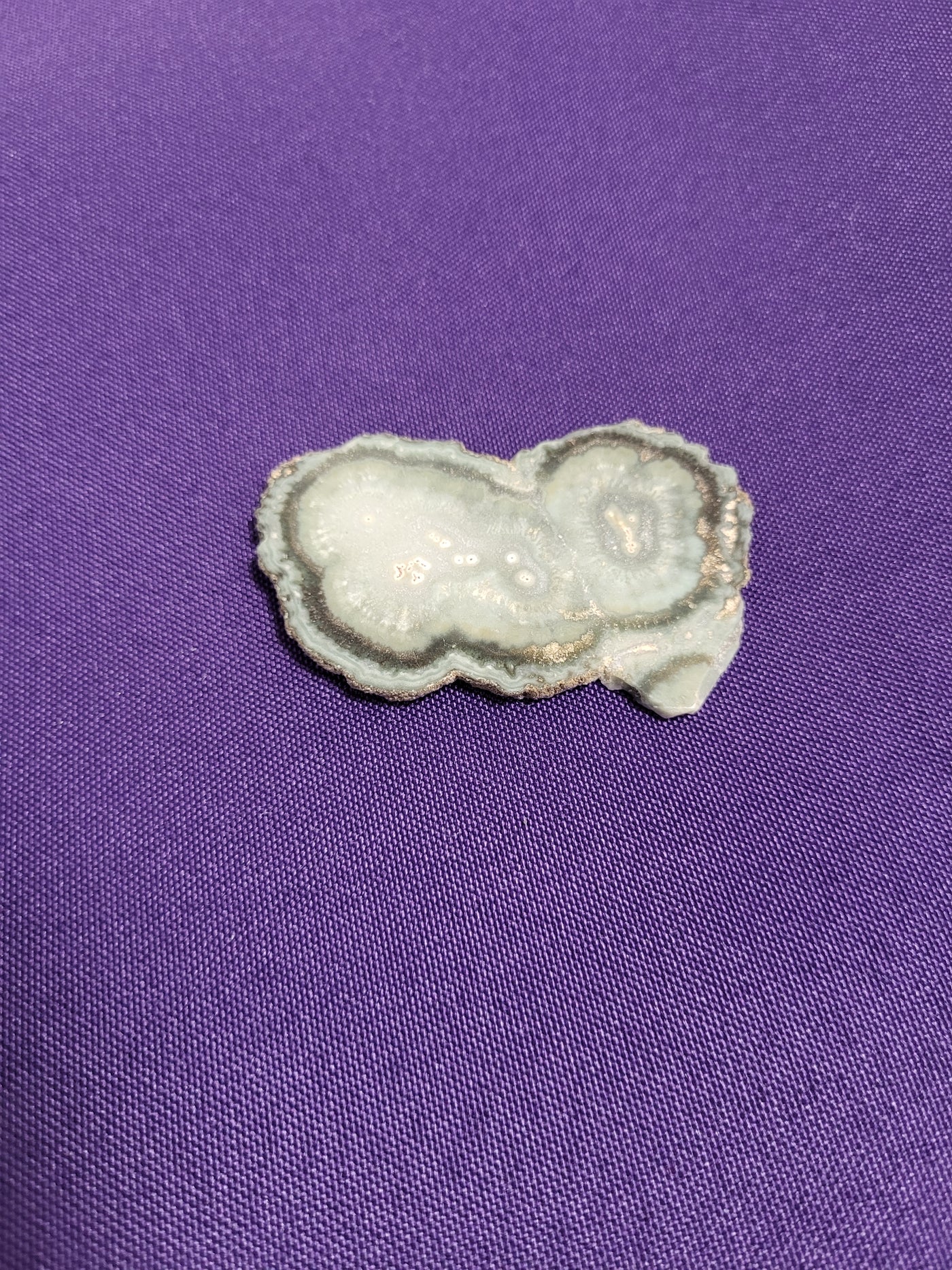Druzy Geode Slice Natural Raw Edge Polished Sides
