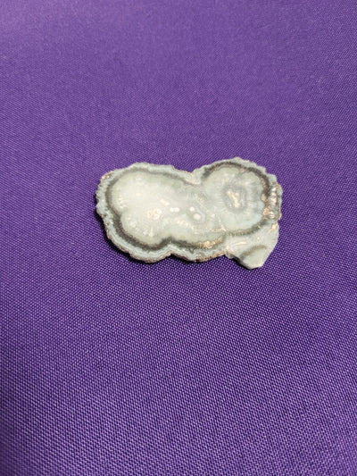 Druzy Geode Slice Natural Raw Edge Polished Sides