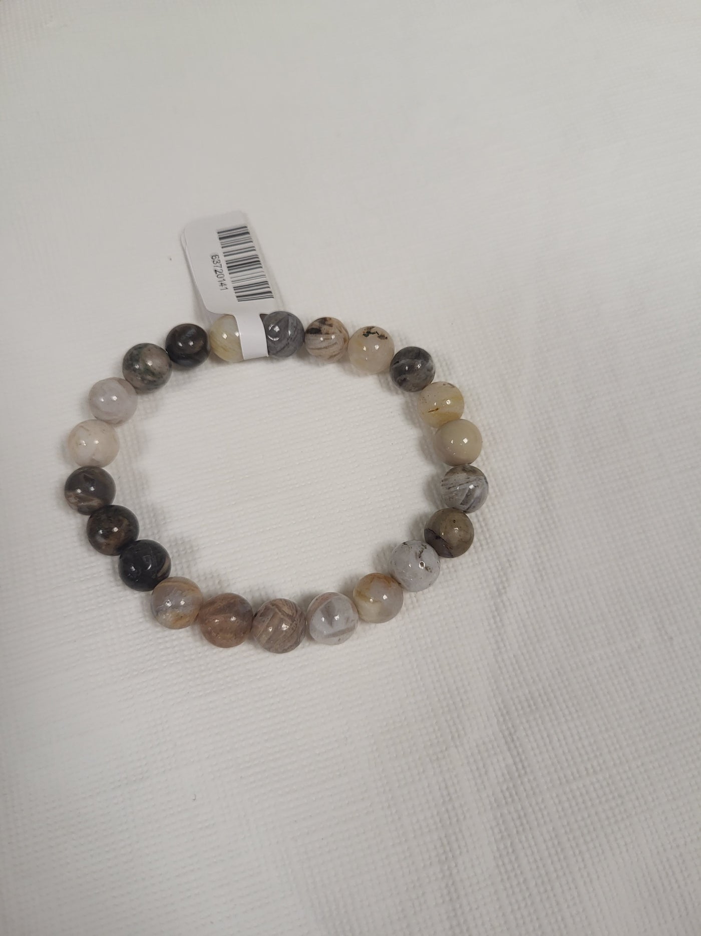 Bamboo Jasper 8mm Beaded Bracelet