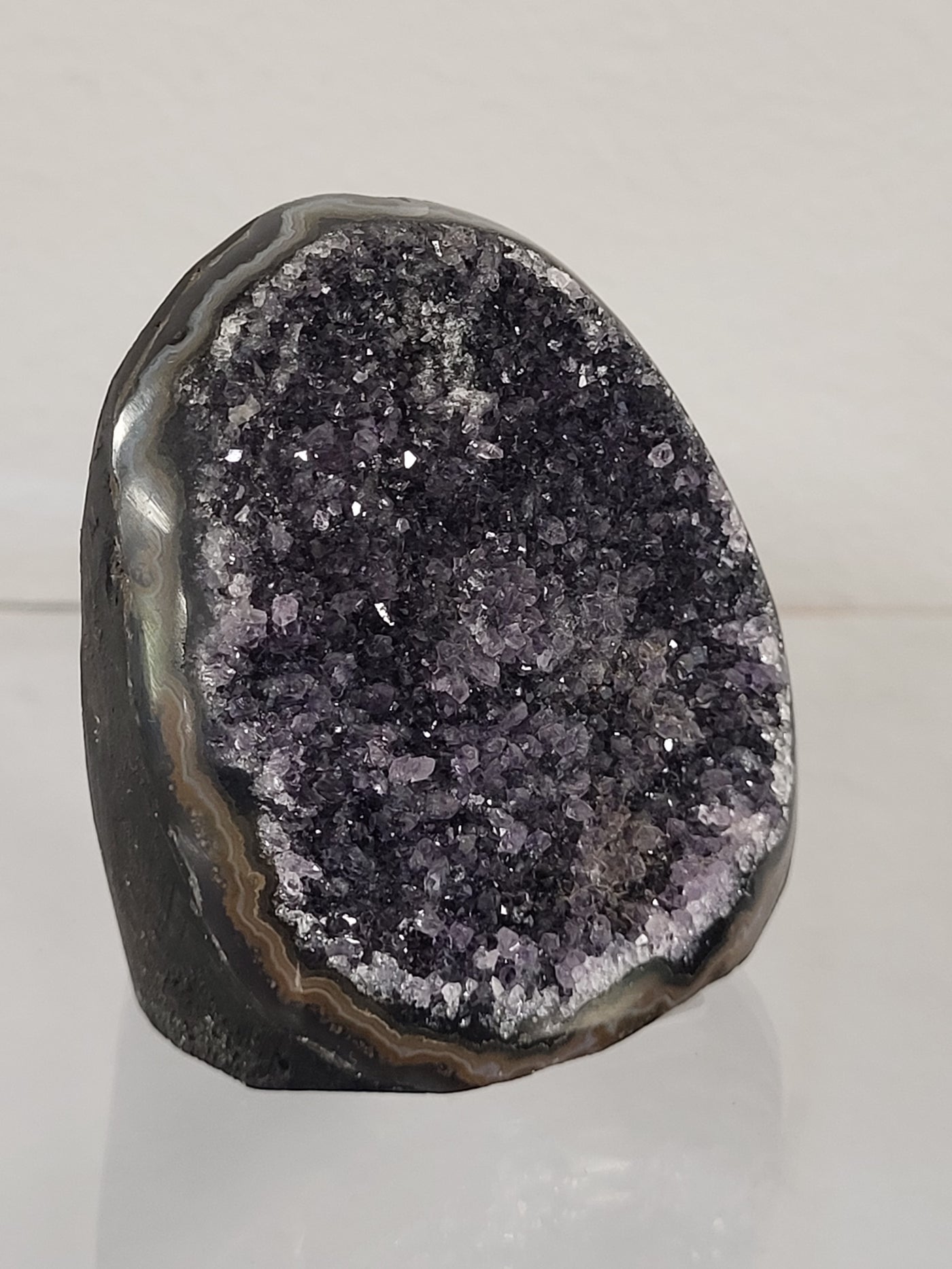 2.2" Black Amethyst Geode