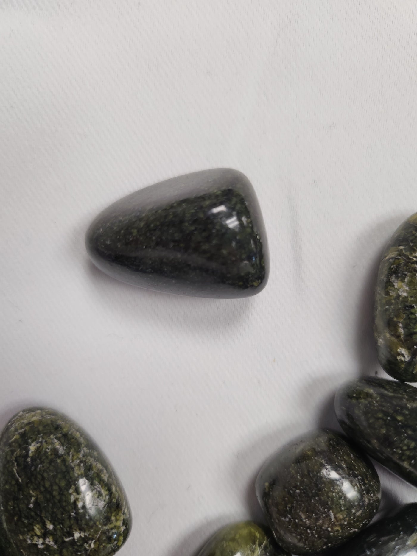 Green Snakeskin Jasper Tumbled