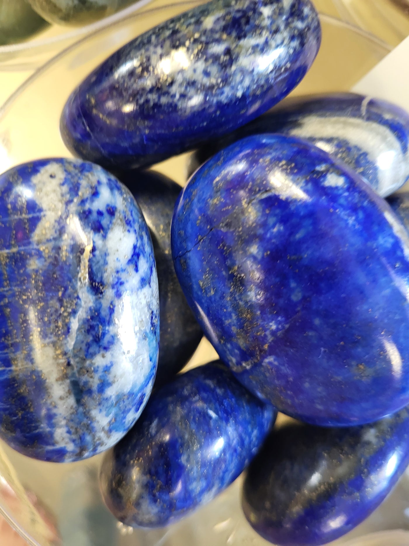 Lapis Lazuli Palm Stone