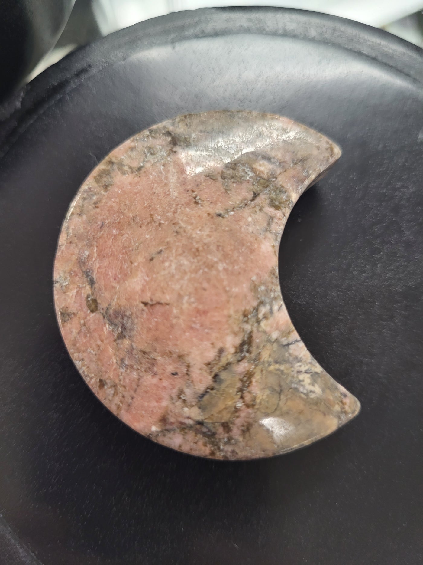 Rhodonite Moon 2"