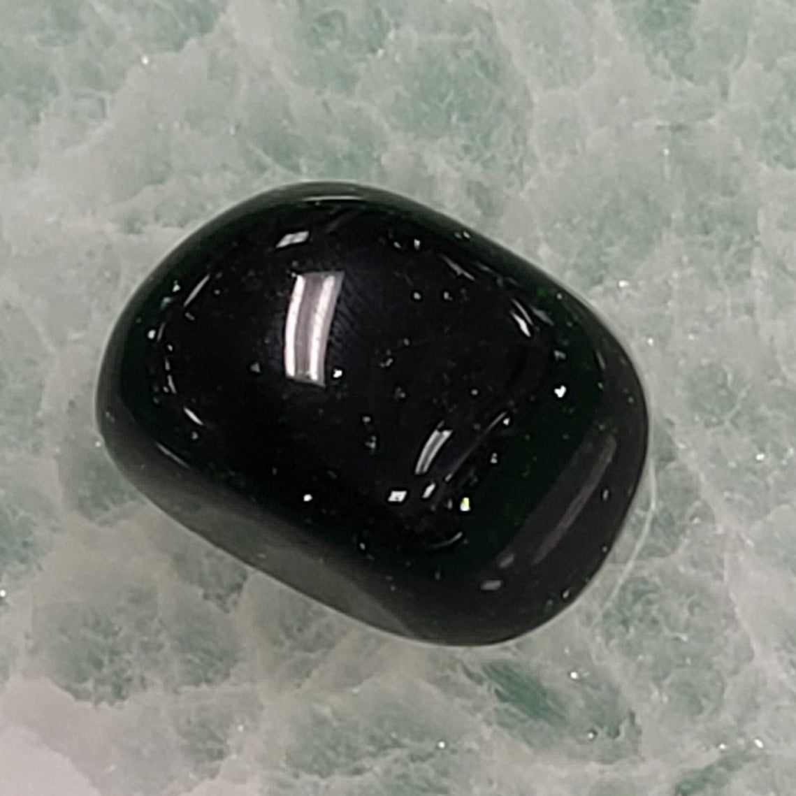Green Goldstone - Tumbled
