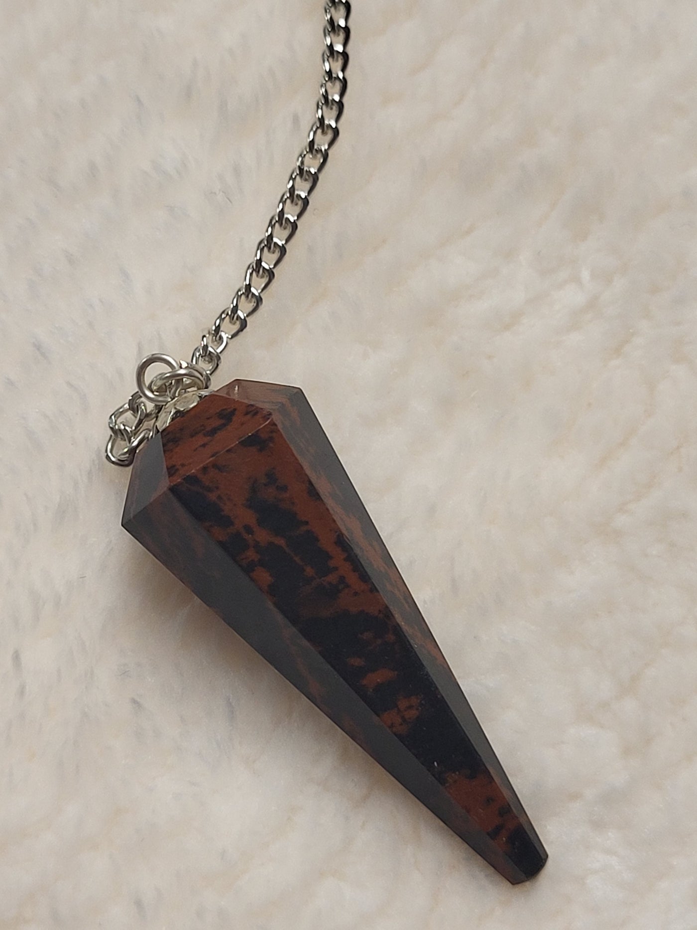 Mahogany Obsidian Pendulum