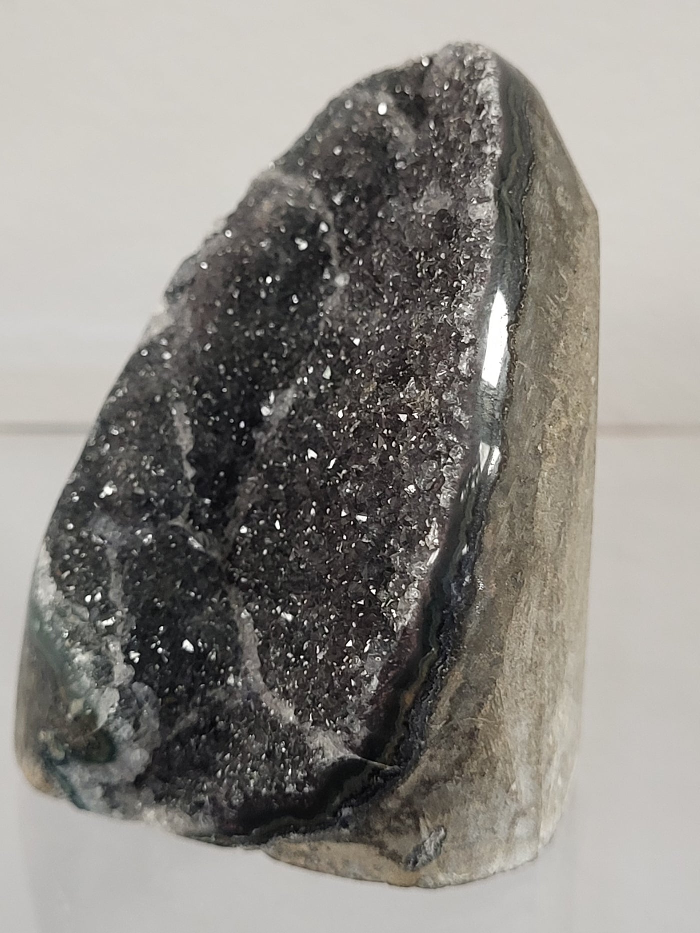 2.15" Black Amethyst Geode