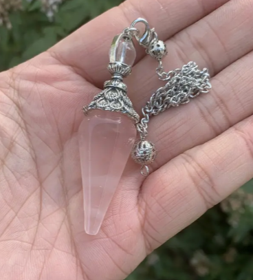 Rose Quartz Pendulum Reiki