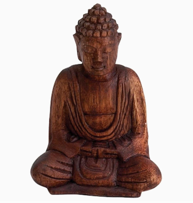 Seated Buddha - Wood