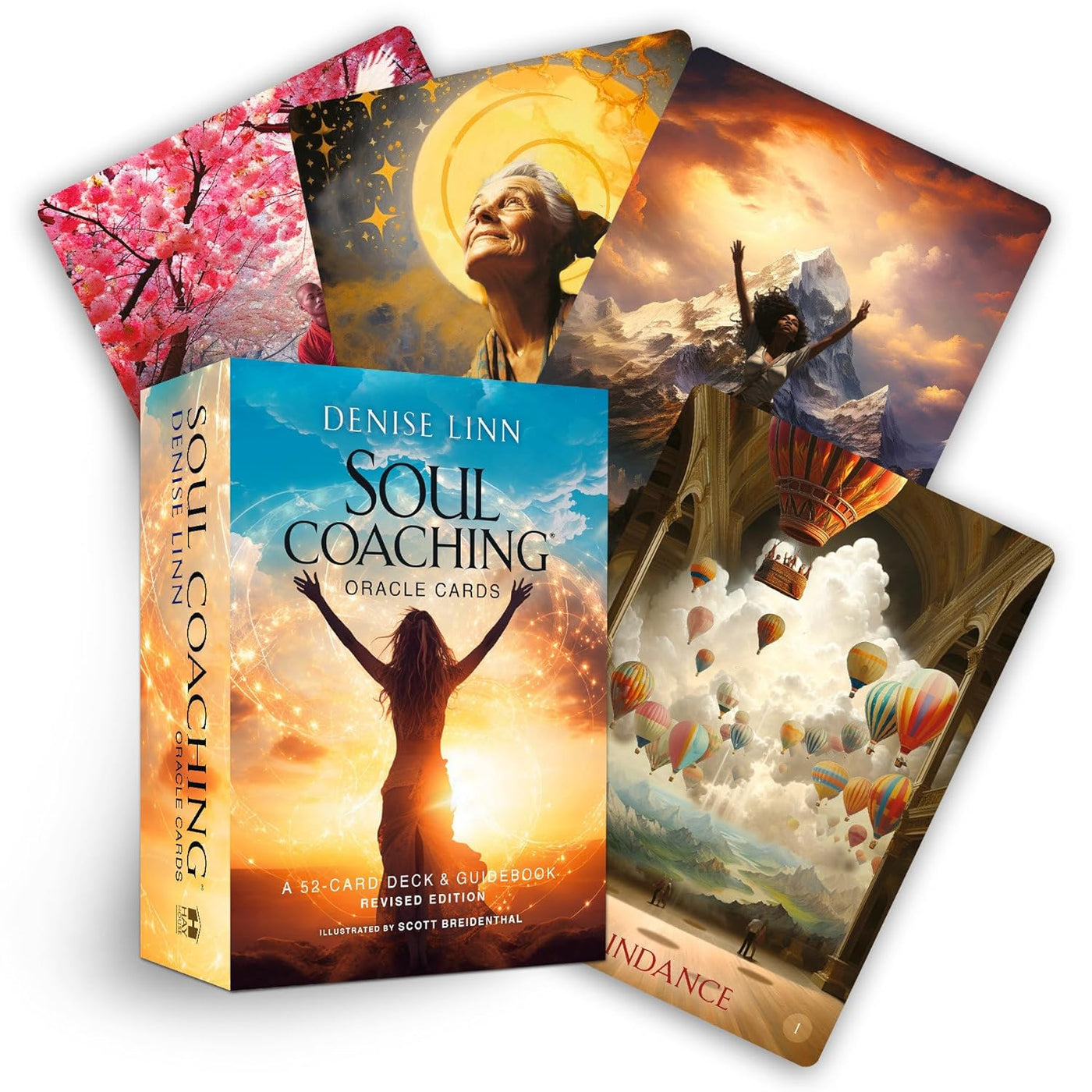 Soul Coaching Oracle Cards: A 52-CARD DECK & GUIDEBOOK - REVISED EDITION by Denise Linn (Author)