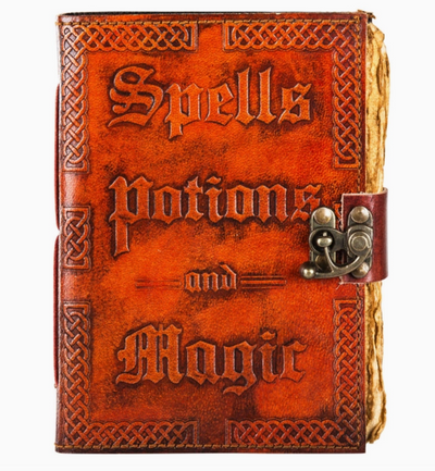 Spells, Potions, & Magic Leather Journal #2980