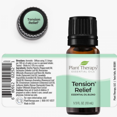 Tension Relief Essential Oil Blend 10ml Plant Therapy