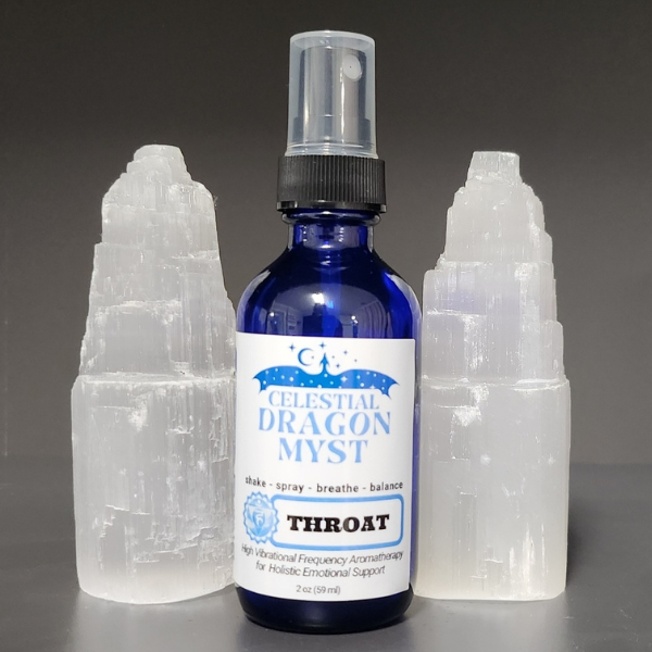 Throat Chakra Aromatherapy Mist Spray Organic