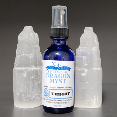 Throat Chakra Aromatherapy Mist Spray Organic