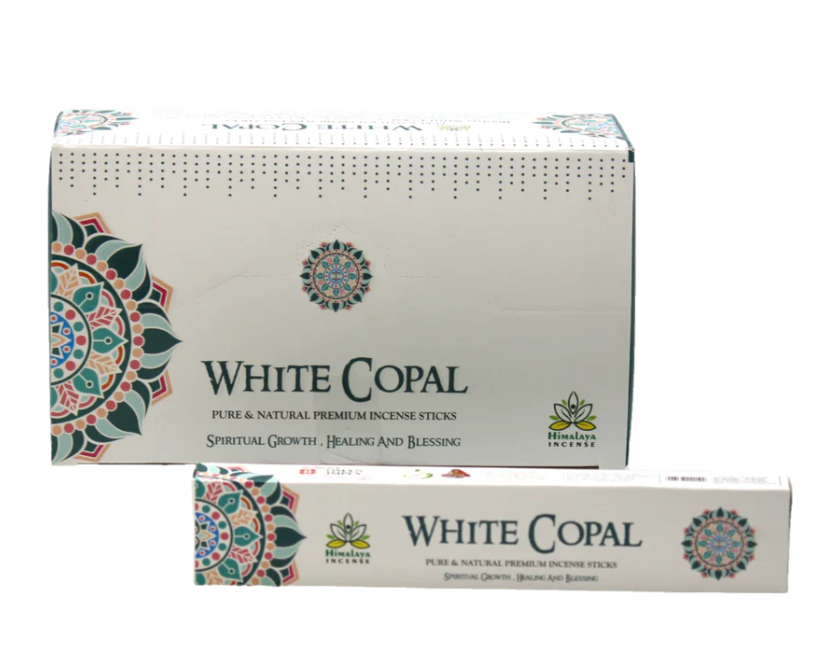 Himalaya White Copal Incense 10" Sticks 10 per Package