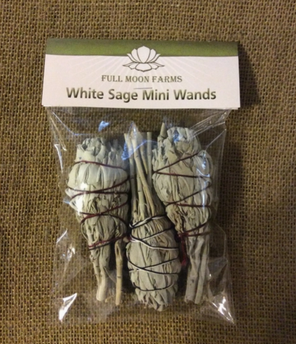 White Sage Mini Wands - Pack Of Three