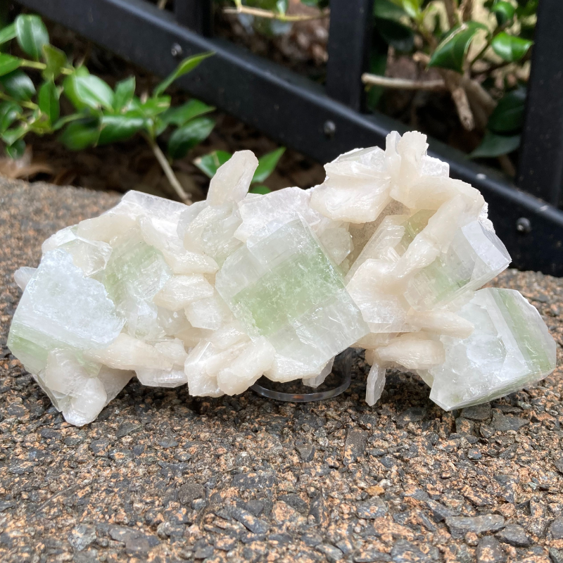 Stilbite & Green Apophyllite Raw