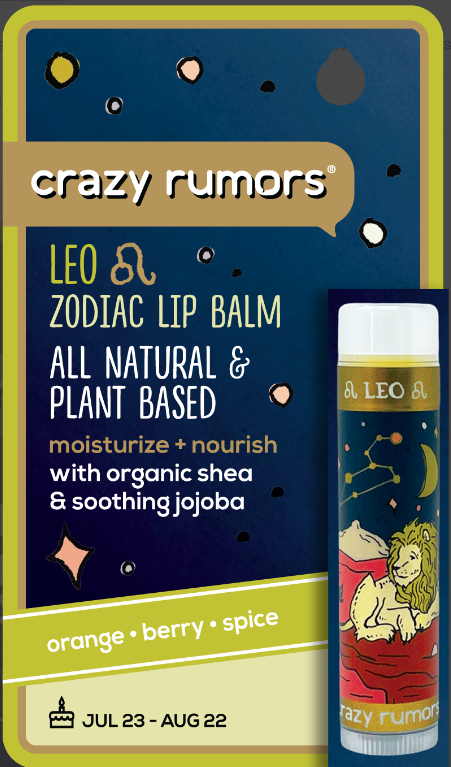 Leo - Fire Zodiac Lip Balm