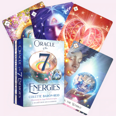 "Oracle of the 7 Energies" ORACLE Card Deck by Baron-Reid, Colette w/ a 49-Cards and Guidebook