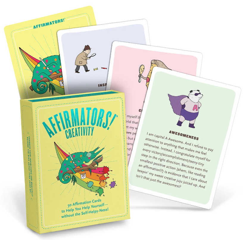 "Affirmators! Creativity" 50 Affirmation Cards Deck