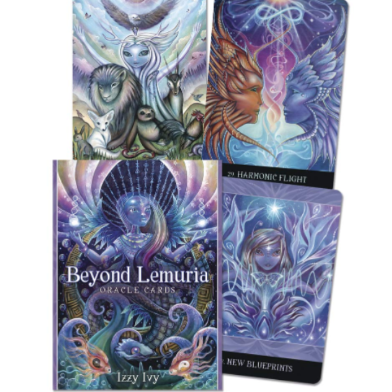 Beyond Lemuria Oracle Cards by Izzy Ivy