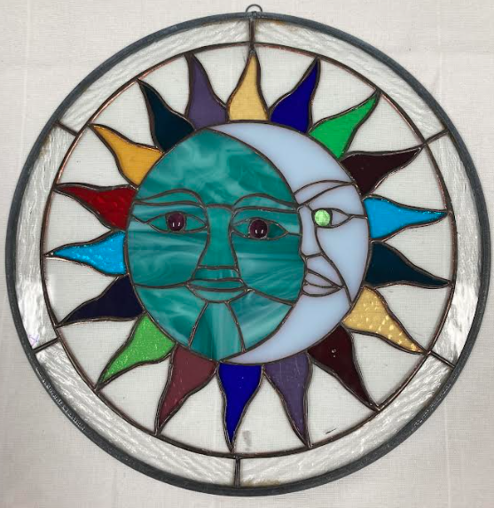 Sun & Moon Stained Glass