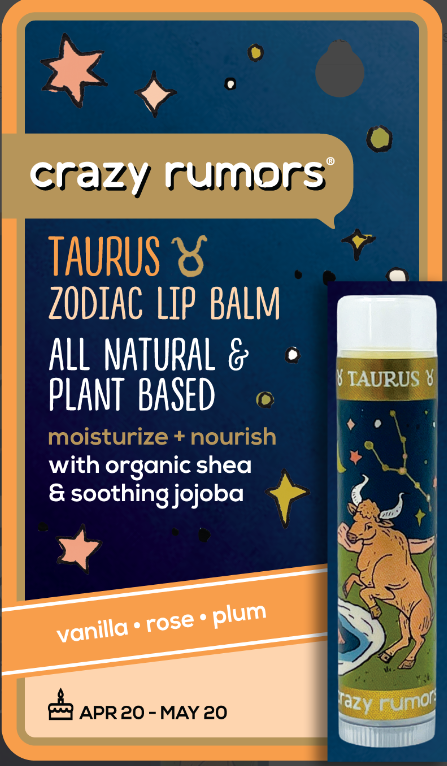 Taurus - Earth Zodiac Lip Balm
