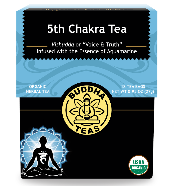 Throat Chakra Buddha Tea