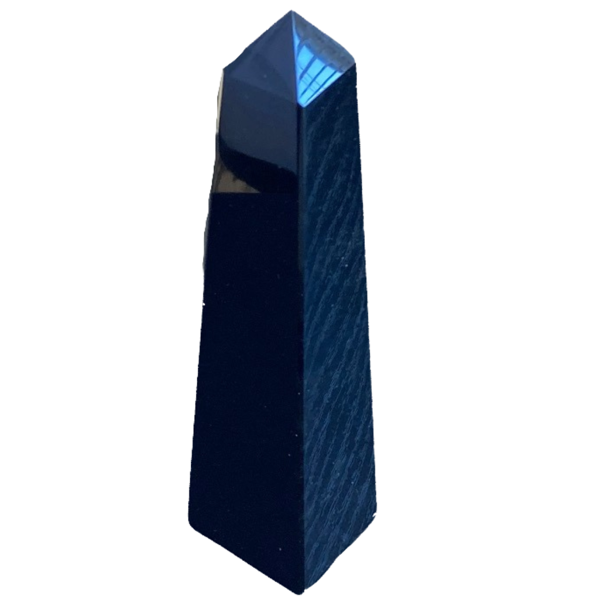 6" x 1.8" Obsidian Obelisk