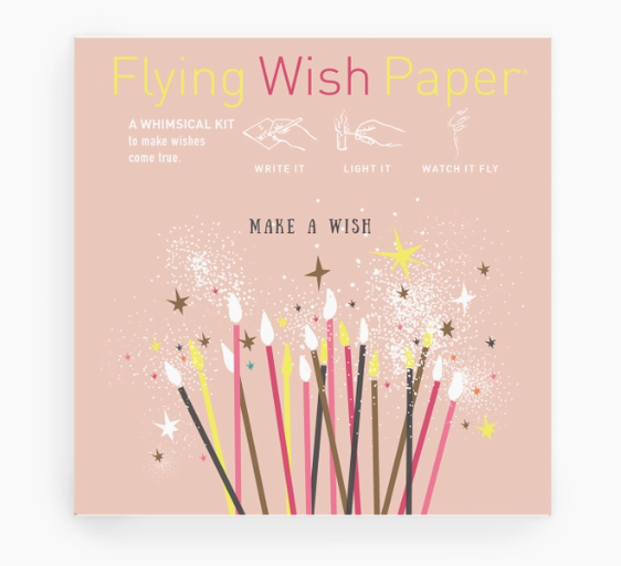 Birdcage Ballerina Flying Wish Papers - Write it, Light it, Watch It Fly!