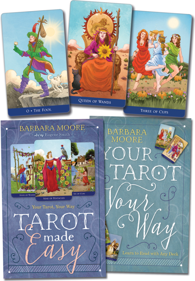 Tarot Made Easy by Barbara Moore, Eugene Smith