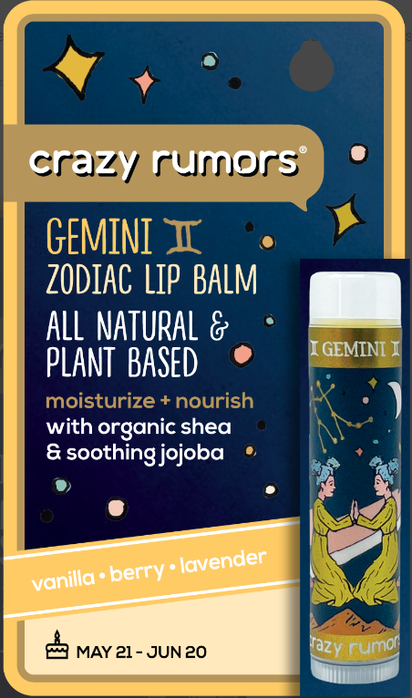 Gemini - Air Zodiac Lip Balm