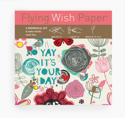 Birdcage Ballerina Flying Wish Papers - Write it, Light it, Watch It Fly!