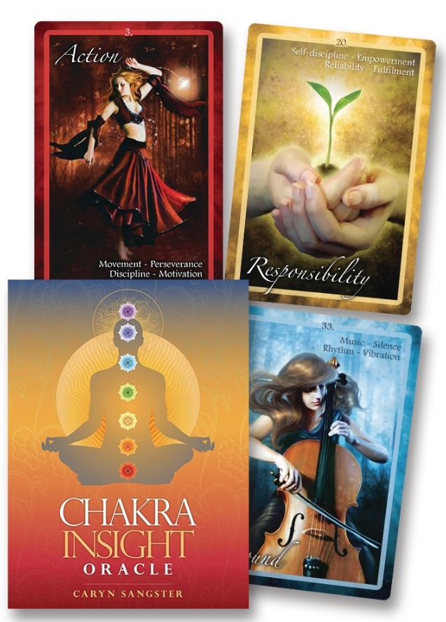 Chakra Insight Oracle by by Caryn Sangster, Amy Edwards