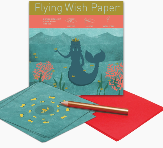 Birdcage Ballerina Flying Wish Papers - Write it, Light it, Watch It Fly!