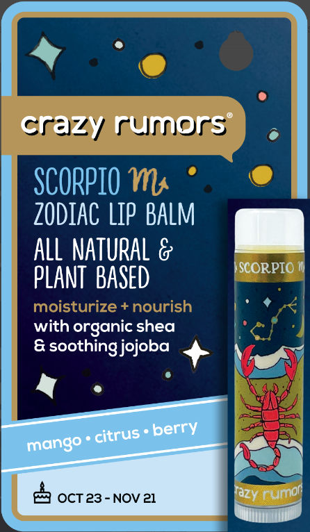 Scorpio - Water Zodiac Lip Balm