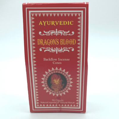 Dragon's Blood Ayurvedic Incense Backflow Cones