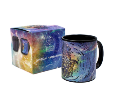 Hamsa Magical Mug - Temperature Changes Colors - 12 oz