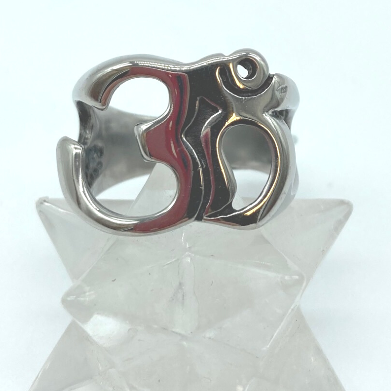 OM Stainless Steel Ring