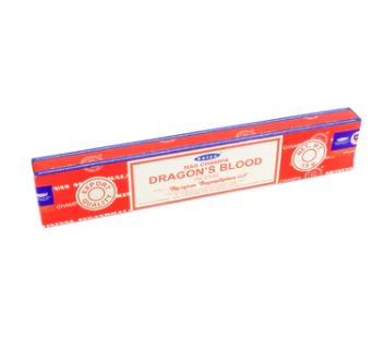 Dragon's Blood Satya Incense 10" Sticks 15 per Package
