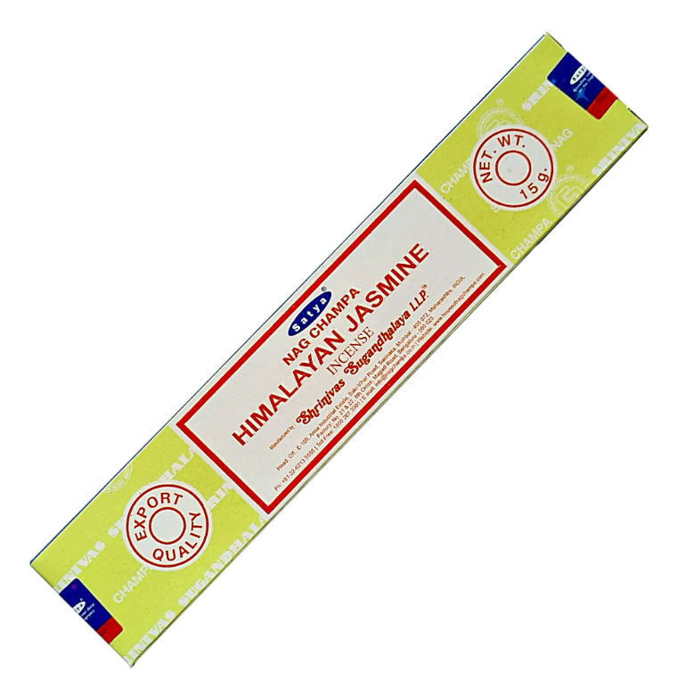 Himalayan Jasmine Satya Incense 10" Sticks 15 per Package