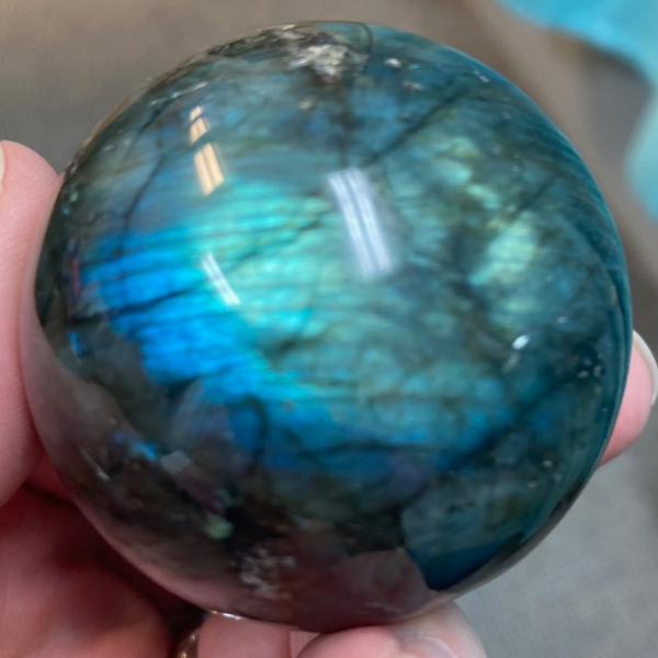 Labradorite Sphere 2"