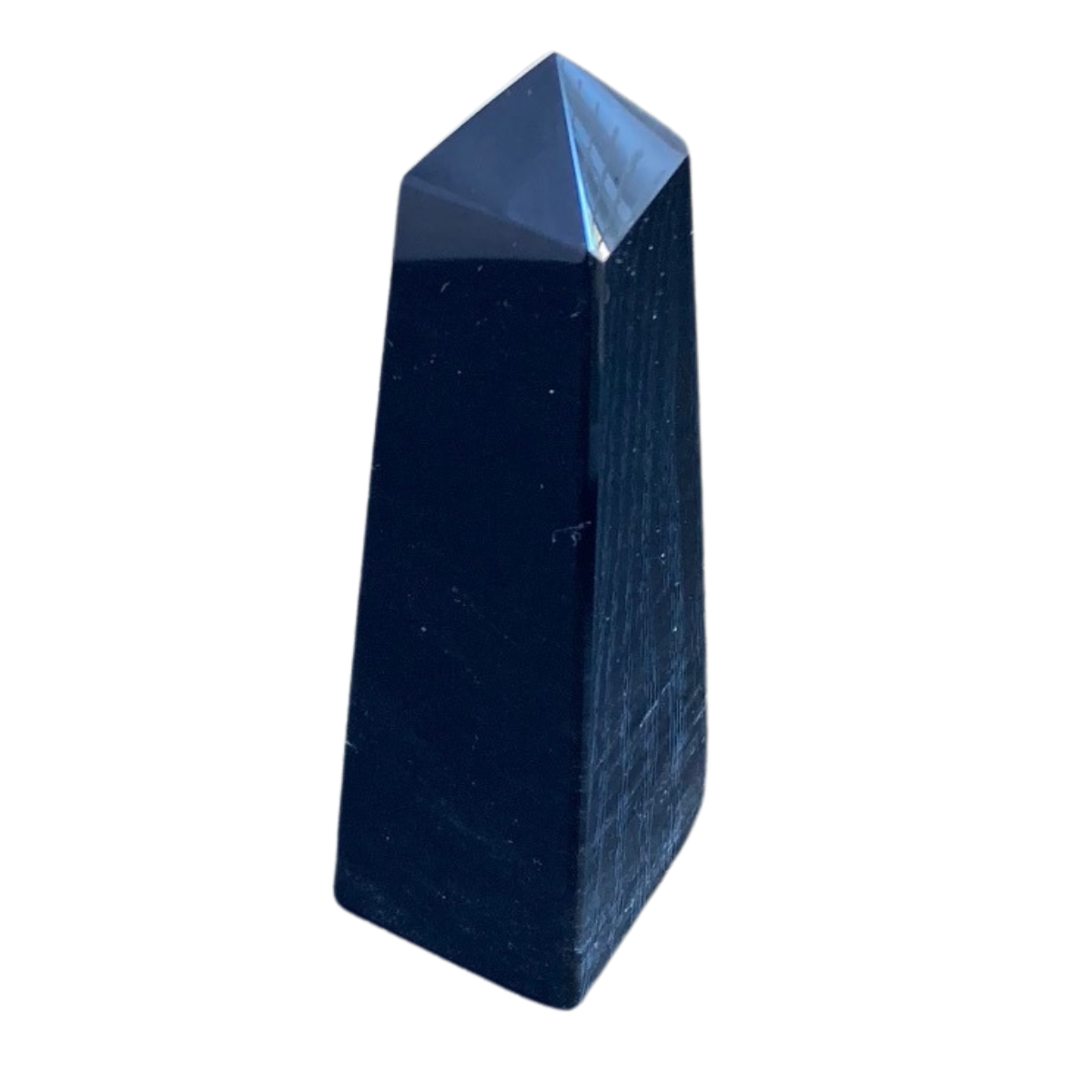 6" x 1.8" Obsidian Obelisk