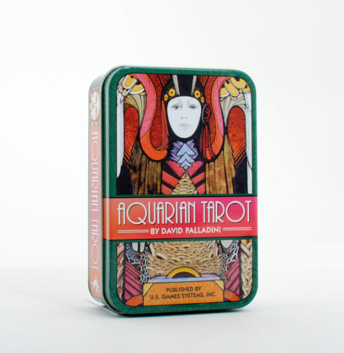 Aquarian Tarot in a Tin by David Palladini