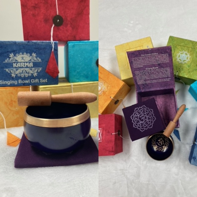 Chakra Singing Bowl Gift Set