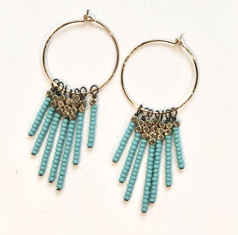 Willa Earrings - Turquoise - Harlow